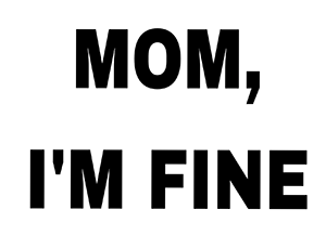 logo Mom I'm fine